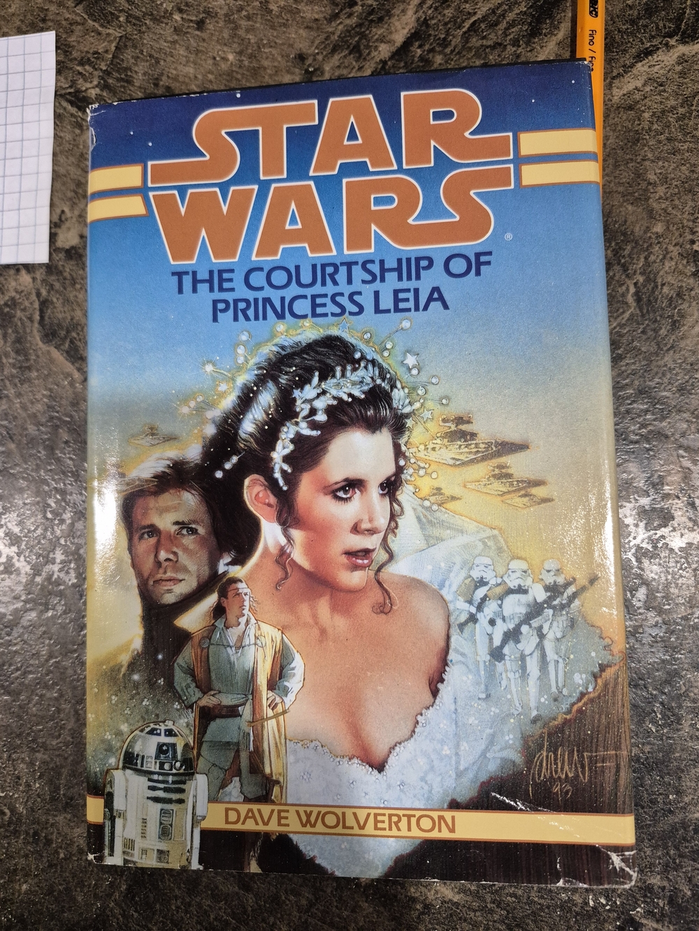 Vintage Star Wars Novel "The Courtship Of Princess Leia"